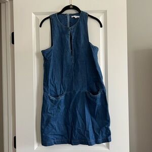 Olivaceous Blue Denim Dress